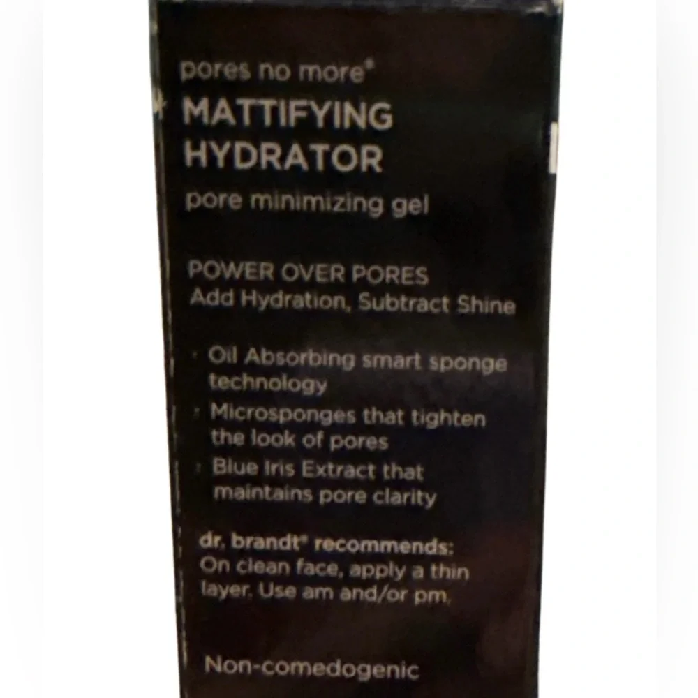 Dr. Brandt Pores No More Mattifying Hydrator Pore Minimizing Gel NWT NIB - Picture 3 of 4